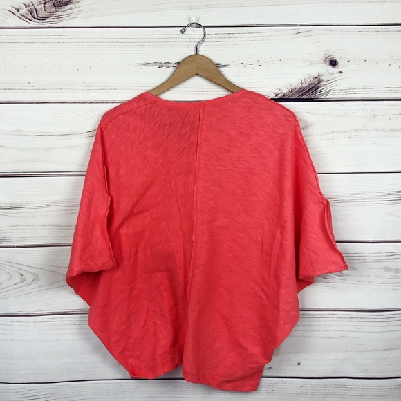 NWT Bordeaux Noelie Pink Dolman Sleeve Top M - Picture 7 of 10